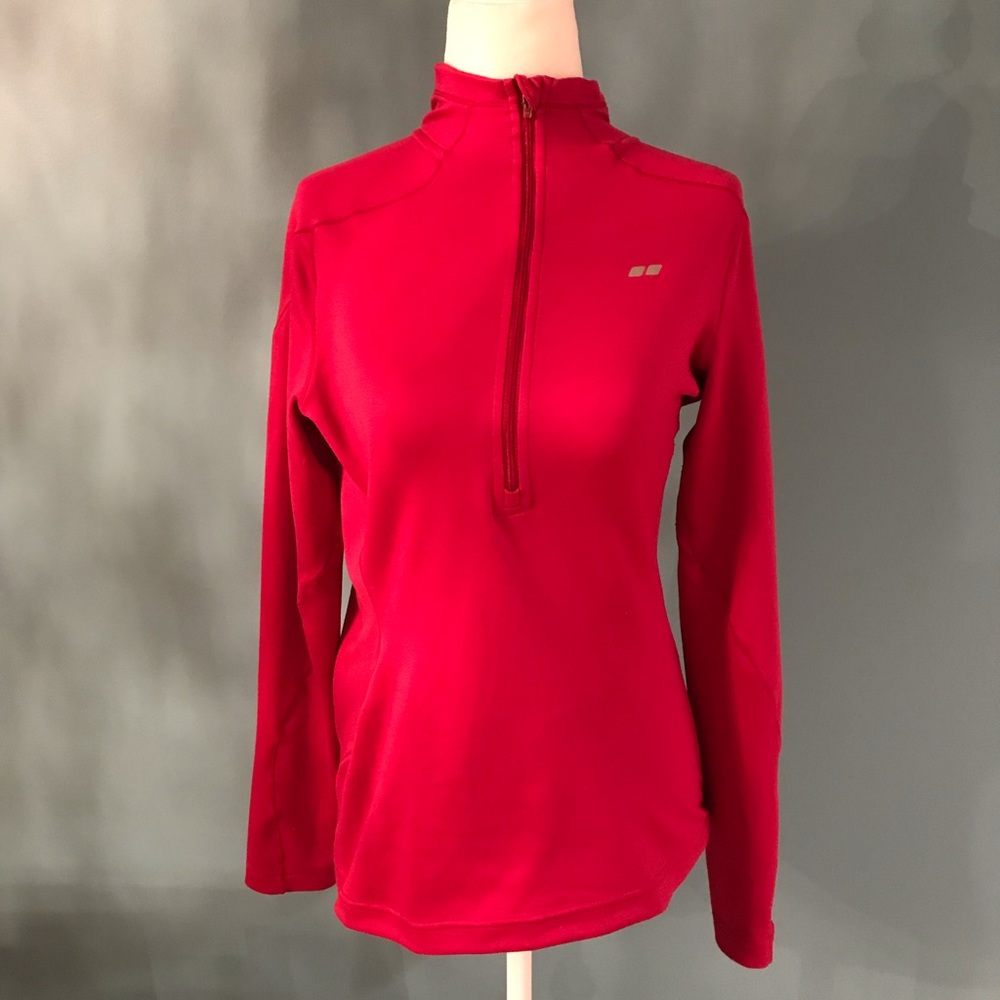 🍒Koppen Fuchsia Half Zip Pullover Top
